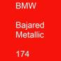 Preview: BMW, Bajared Metallic, 174.